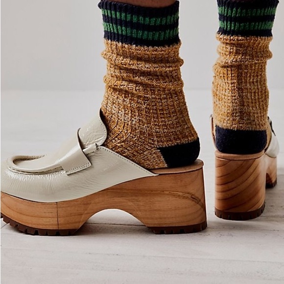 NEW Free People Corbin Loafer Clogs - Picture 2 of 11